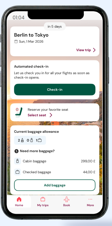 Book flights